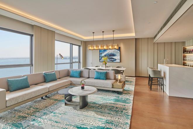 上海臨港雅辰酒店設計風格以無柱方正，氣派不凡