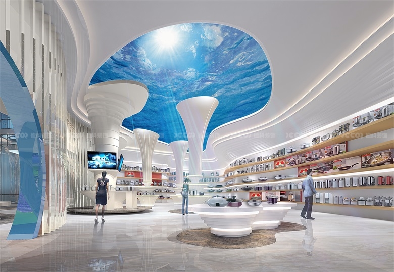 在企業(yè)展廳裝修中，如何合理運用植物和綠化元素？