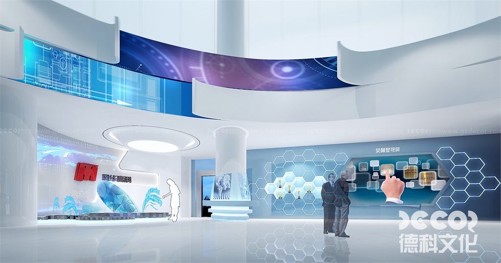 現(xiàn)代簡約企業(yè)展廳設(shè)計(jì)如何提升客戶的品牌認(rèn)知度？