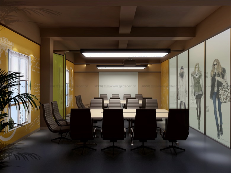 辦公室設(shè)計(jì)裝修的墻面用乳膠漆還是墻布更好？