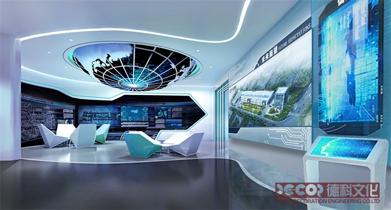 固定式企業(yè)展館裝修如何設(shè)計(jì)接待區(qū)